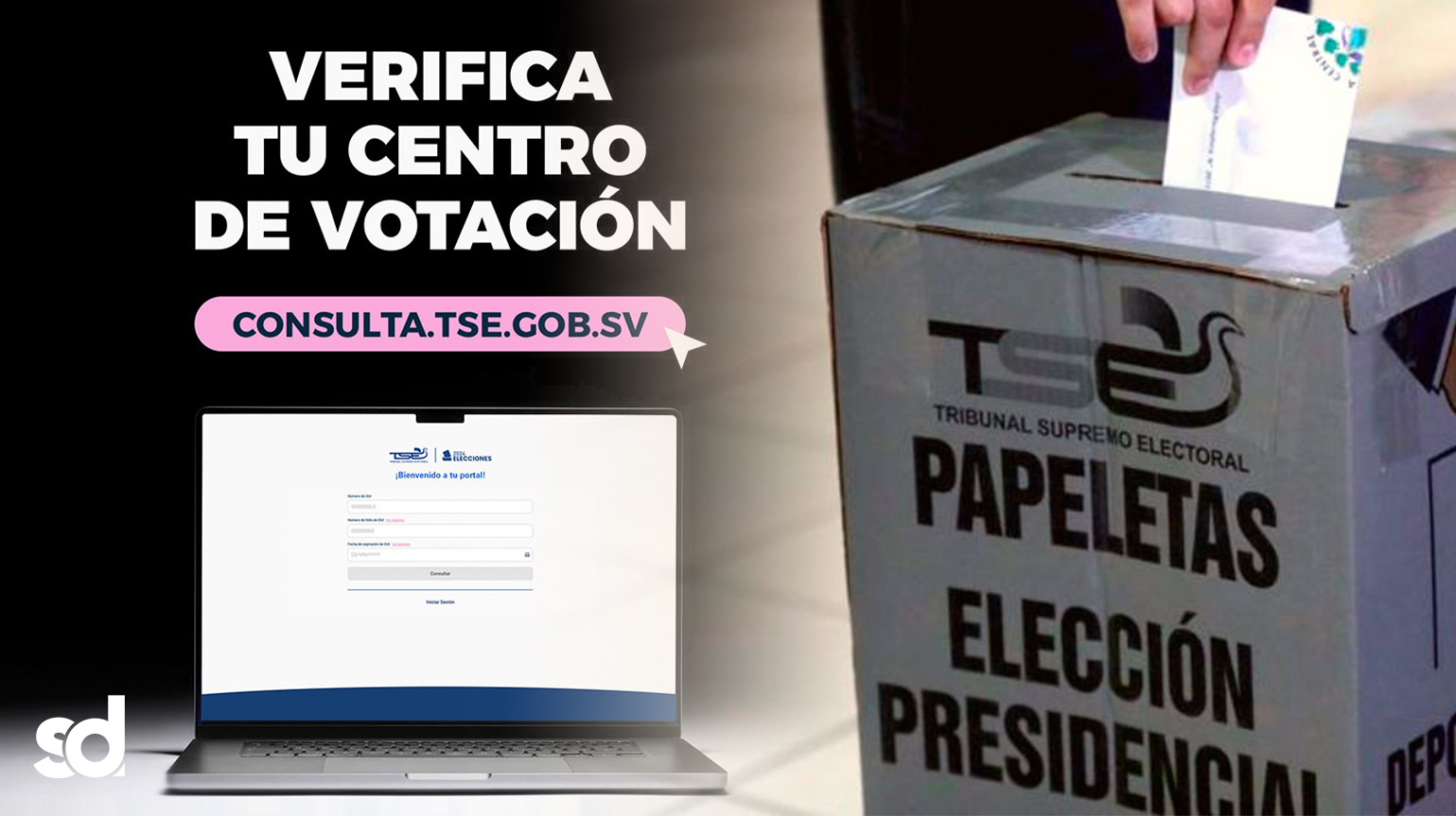 TSE anuncia sitio web para consultar su centro de votación para